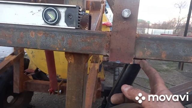 делаем штанги на опрыскиватель ч7. смотреть онлайн