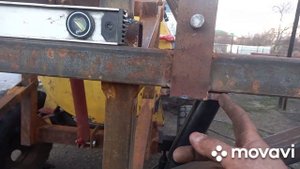 делаем штанги на опрыскиватель ч7.