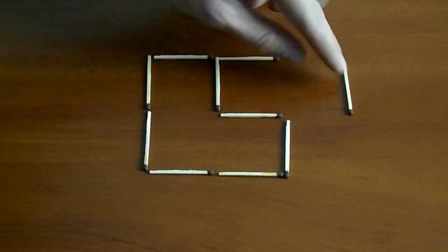 Головоломки со спичками 1/25 Передвиньте 2 спички чтобы получить 2 квадрата смотреть онлайн