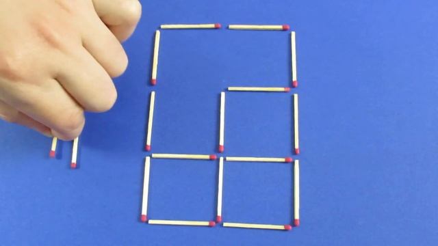 Головоломки со спичками 175. Удалите 4 спички, чтобы получить 3 квадрата смотреть онлайн