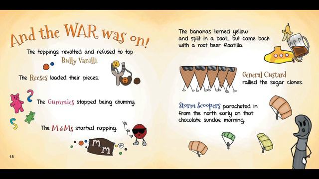 Kids Book Read Aloud: War at the Ice Cream Store by Cheryl DaVeiga and Dave Gibson смотреть онлайн