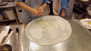 Indian Naan bread in an AEON supermarket in Guangzhou China, queues every day!