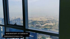 High rise apartment. 3 bedroom apartment in Dubai Marina Torch Tower on 72nd floor with Marina View