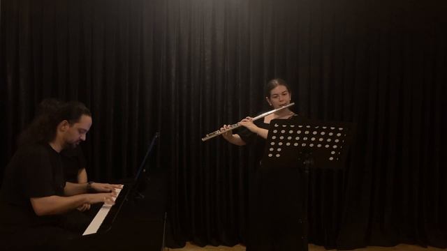 Marmara Flüt Orkestrası yarışması:Fikret Amirov-Six pieces for flute and piano no:1 Eda Melike Tına смотреть онлайн