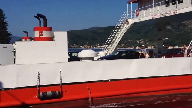 Паромная переправа Каменари - Лепетане