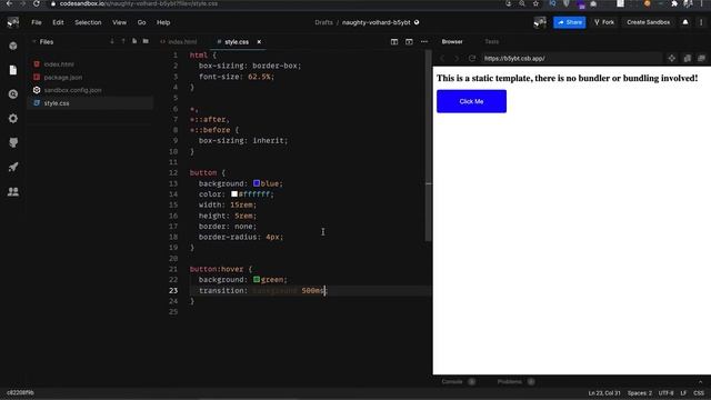 10. CSS Transition and Animation смотреть онлайн