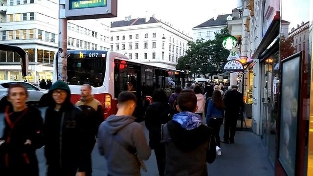 ВЕЧЕРНЯЯ ПРОГУЛКА ПО ЦЕНТРУ ВЕНЫ. ДОСТОПРИМЕЧАТЕЛЬНОСТИ. VIENNA! WALKING IN THE CITY CENTER