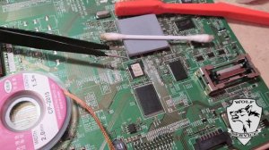 Samsung UE46D5520RW перезагружается, замена Nand Flash