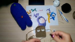 Игрушка Чуддик /Оддбодик/ Oddbods. Вязание крючком.