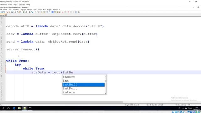 Connect to Server and List Connections | Creating Undetectable Backdoor with Python | HackVenom