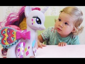 ✿ My Little Pony Рарити открываем новую пони Дружба это чудо Мой маленький пони Rarity toy