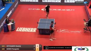 Dimitrij Ovtcharov vs Gionis Panagiotis (2018 - Europe Top 16)