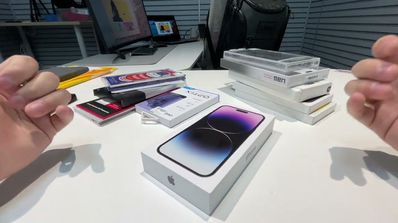 iPhone 14 Pro Max ФИОЛЕТОВЫЙ - без ВАУ эффекта смотреть онлайн