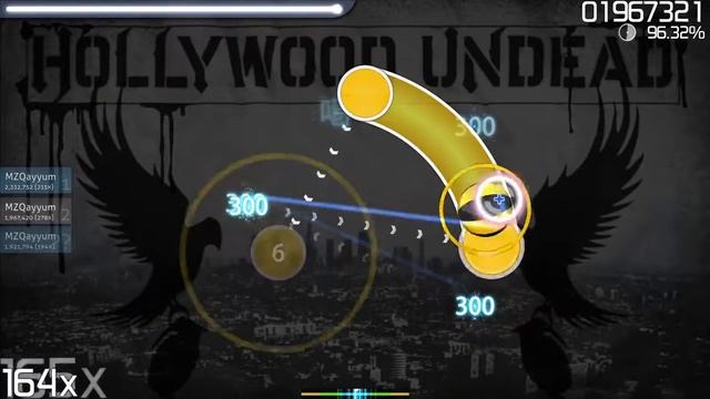 Osu! - Hollywood Undead - Lion (Insane/ 4.55 Stars/ A Grade/ TouchScreen) смотреть онлайн
