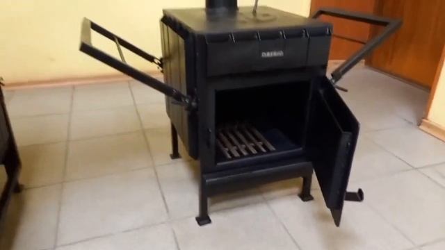 Піч Бужуйка на дровах від Oberig. Відео огляд. смотреть онлайн