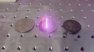 Лазерная очистка монет