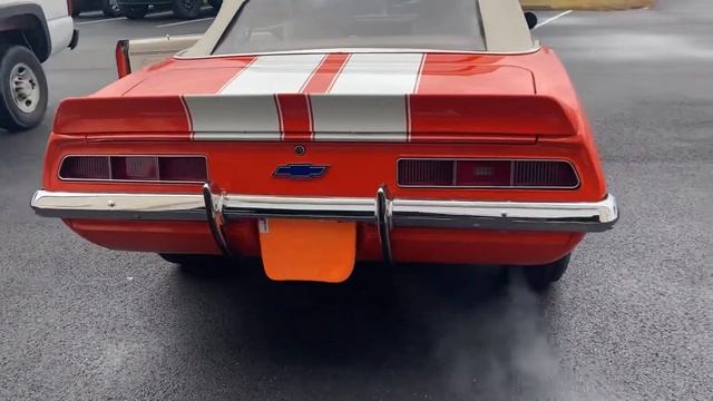 1969 Chevrolet Camaro Convertible Classic Restored Sports Car смотреть онлайн