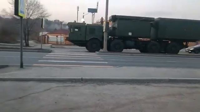России г. Находка приморский край, появились военные установки!