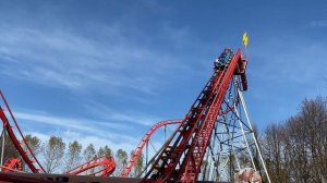 Парк «Сказка» Москва, американская горка «молния»