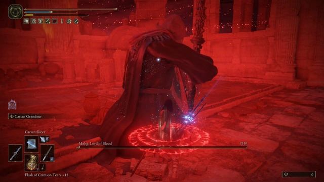 What is this boss dude.... Mohg 1hp comeback - Elden Ring смотреть онлайн