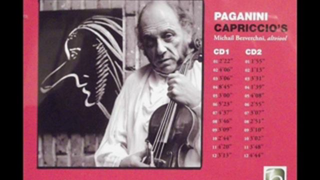Unique recording in history of all 24 Caprices by N. Paganini. M. Bezverkhni. (part II) смотреть онлайн