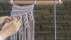 DIY Macrame Wall Hanging Angel Wings | MACRAME TUTORIAL #6