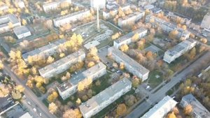 г. Электроугли, полёт над городом