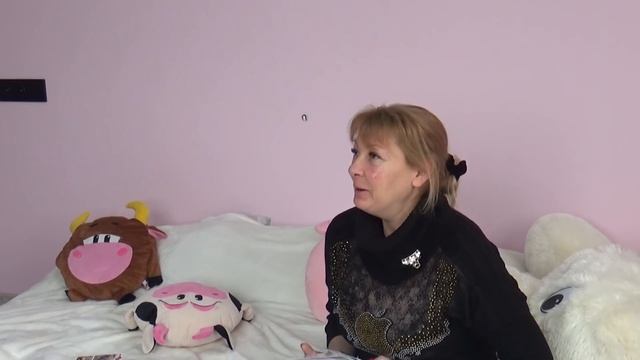 Подарок на ДР от детей, странная реакция на подарок, толи радость толи шок, Шаповаловы влог, смотреть онлайн