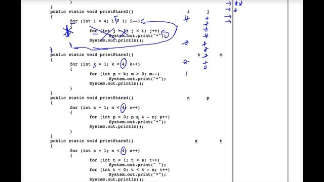 Java Nested For Loop Worksheet 1 смотреть онлайн