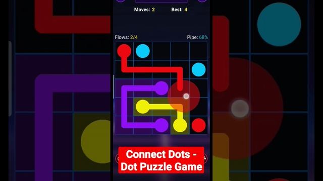 #Level4 Connect Dots - Dot Puzzle Game #Shorts