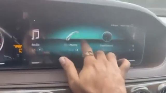 Benz S Class W222 Android Interface смотреть онлайн