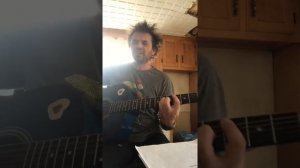 NOFX - Linoleum ( cover) acoustic guitar