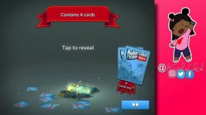 Card Pack Openings and Trophies in RollerCoaster Tycoon Touch Game for iOS and Android