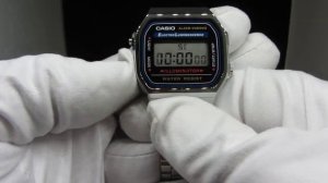 Casio A168WA-1W обзор video
