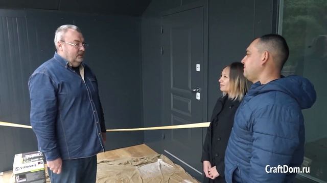 Обзор дома за 1,6 млн. Этапы строительства 2022. CraftDom