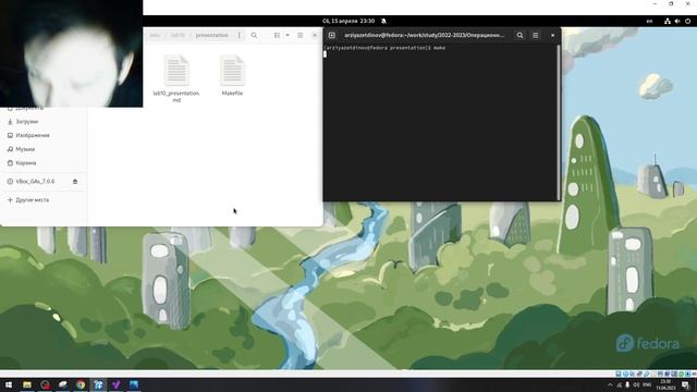 Выполнение отчета по презентации лабораторная работа 11