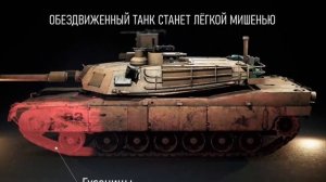 Уязвимые места танка "Абрамс", который поставят Украине