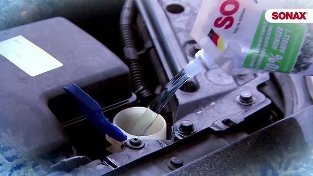 Готовый зимний омыватель стекол SONAX смотреть онлайн
