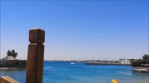 Обзор пляжа и территории отеля Marriott 5 звезд в Хургаде