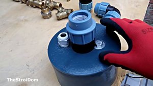 █ Скважина  Часть 3. Приямок для скважины. Бюджетный вариант.