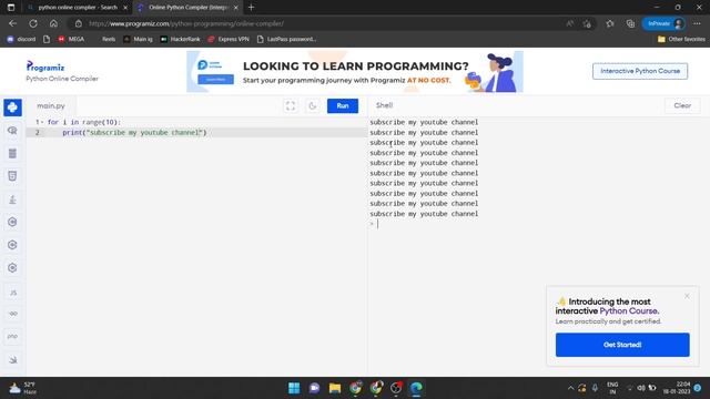 HOW TO RUN PYTHON | WITHOUT IDE AND INSTALLATION | USE PYTHON IN BROWSER