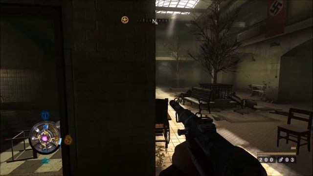 Wolfenstein 2009 прохождение игры. Все секреты. Госпиталь (part 9) 1080p60 HD