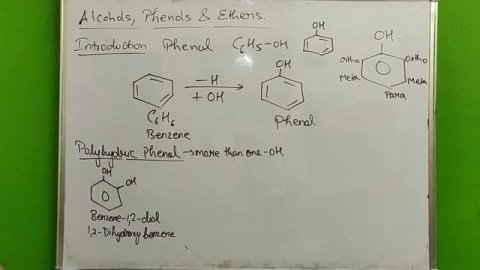 12 chap 10 : Alcohols ,Phenols and Ethers 01 : Introduction , Classification & Nomenclature JEE/NEE