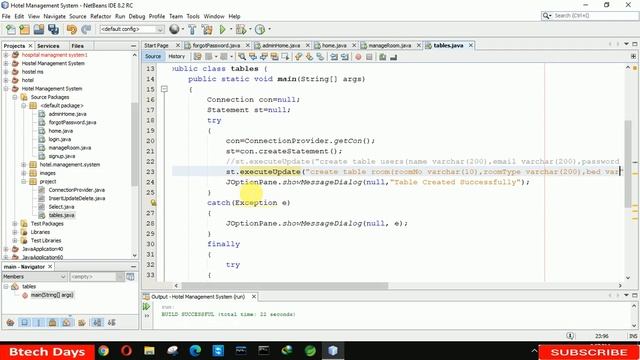 6. Hotel Management System in java - Manage Room Page (JFrame, Mysql Database, Netbeans IDE) смотреть онлайн