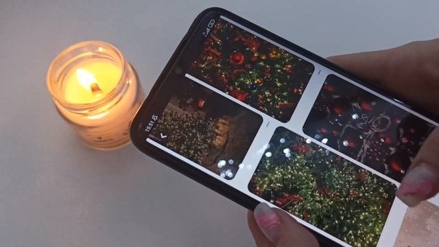 Новогоднее оформление телефона/идея ??✨