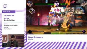 Blade Strangers 2D Anime Fighting game coming to Switch, Ps4 and PC