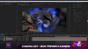 ХРОМАКЕЙ? Трекинг Фона к объекту ☆ ЗАМЕНА Зеленого фона ★ After Effects // Сhroma Key и Кеинг
