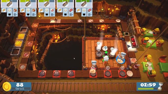 Overcooked 2 - Controller MADNESS - #8 (3 Player Gameplay) смотреть онлайн