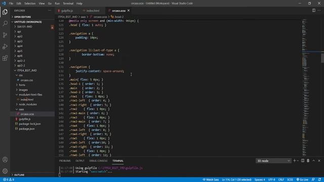 Gulp Sass | The Orcaso Web Page смотреть онлайн