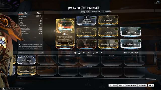 Warframe - Infiltrate Augment -=Ivara=- смотреть онлайн